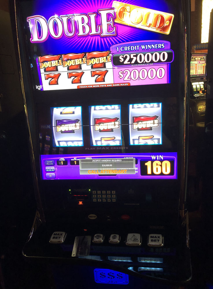 $16,000 on Double Gold on October 20