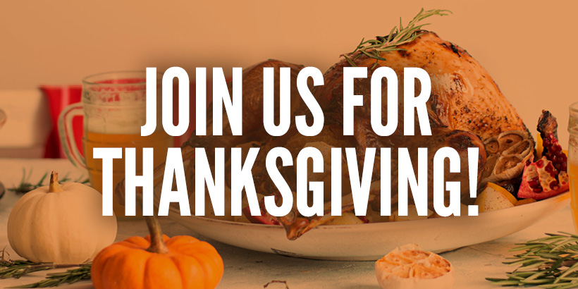 Thanksgiving Feature Menus at Seneca Niagara