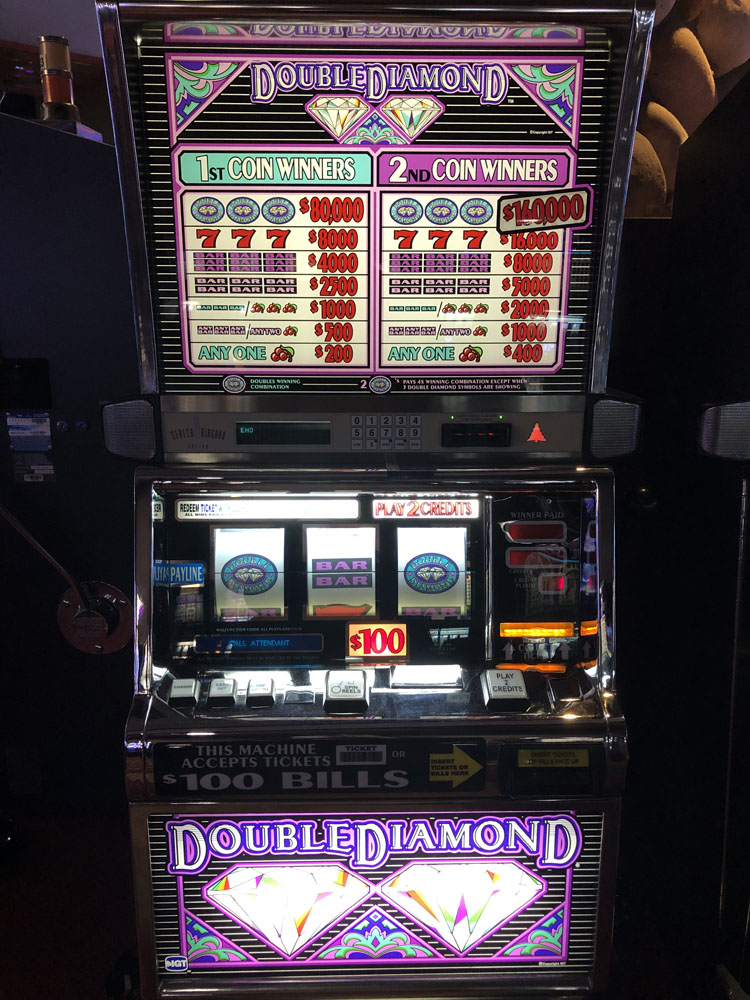 $10,000 on Double Diamond on November 4