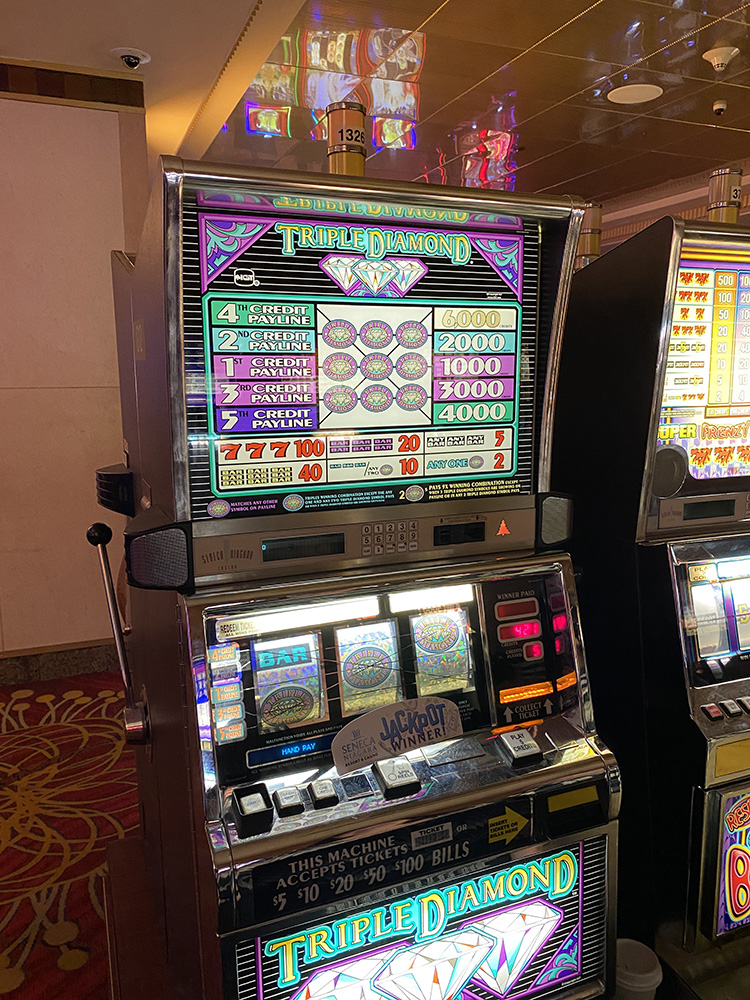 $1,502 on Triple Diamond on November 22