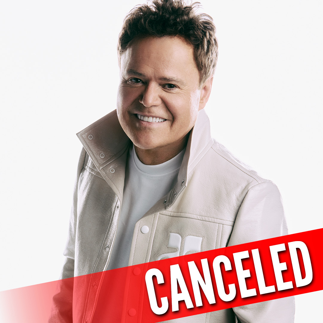 Canceled for now: Donny Osmond at Seneca Niagara Resort & Casino