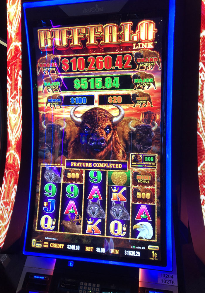 $1,640 on Buffalo Grand on October 12