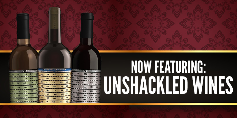 Now Featuring: Unshackled Wines at Seneca Niagara