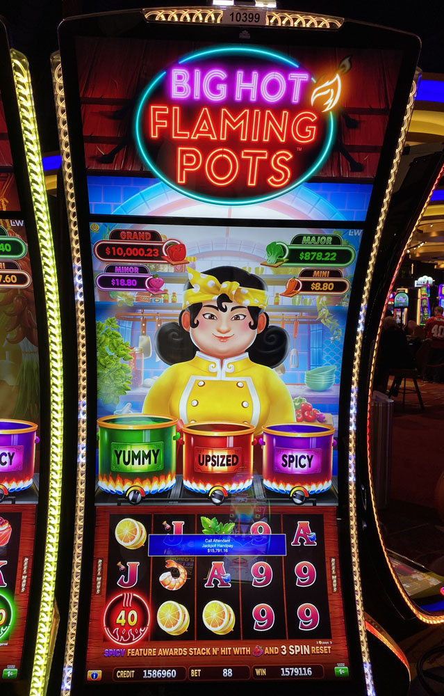 $15,792 on Big Hot Flaming Pots on October 28