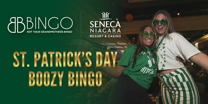 St. Patrick's Day Boozy Bingo at Seneca Niagara