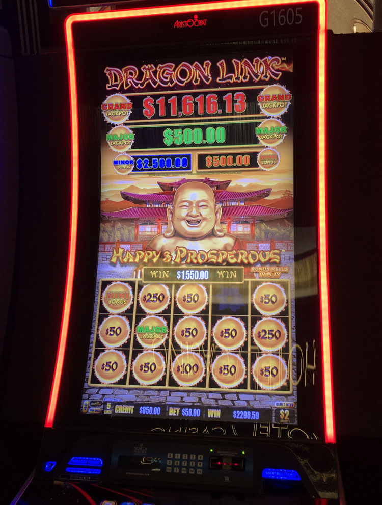 $1,550 on Dragon Link Happy and Prosperous on October 11