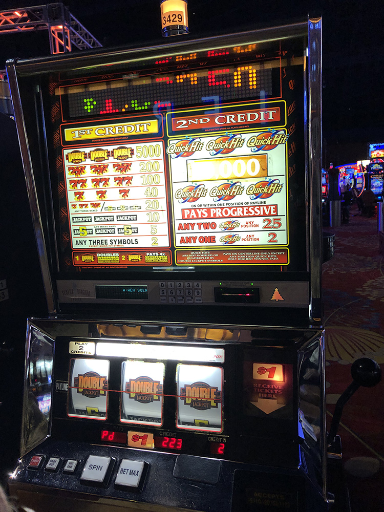 $5,000 on Double Jackpot on November 22