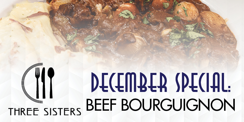 Three Sisters Cafe Special of the Month