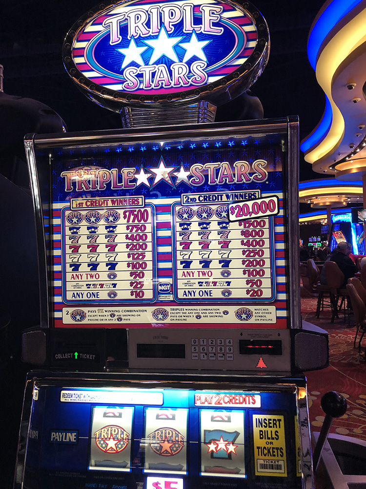 $13,500 on Triple Stars on November 16