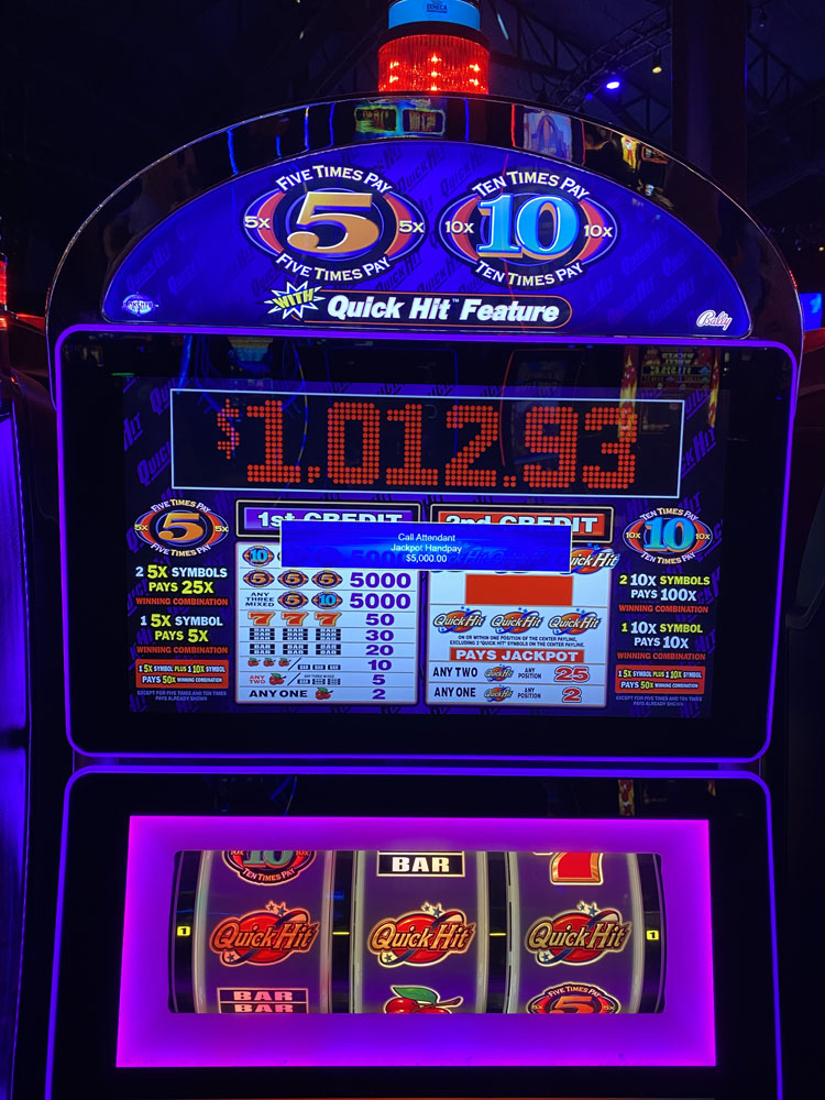 $2,000 on 5X 10X Pay with Quick Hit on October 12