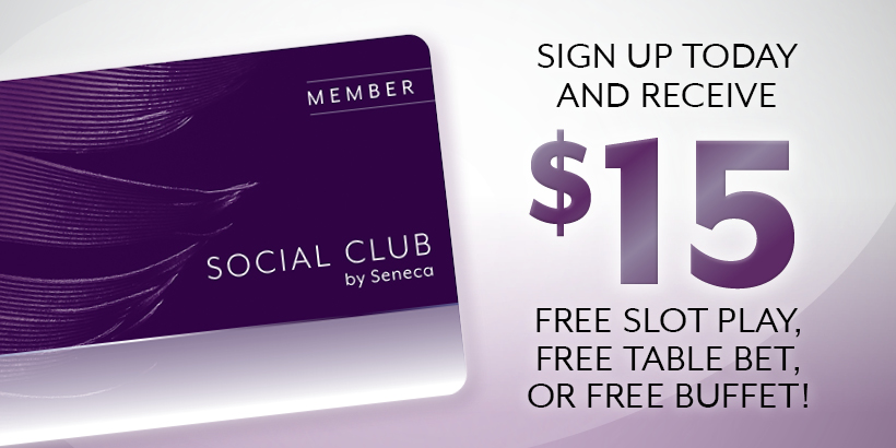New Member Sign Up at Seneca Niagara