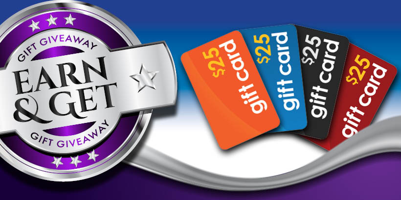 Earn & Get: Your Choice Of Gift Card At Seneca Niagara