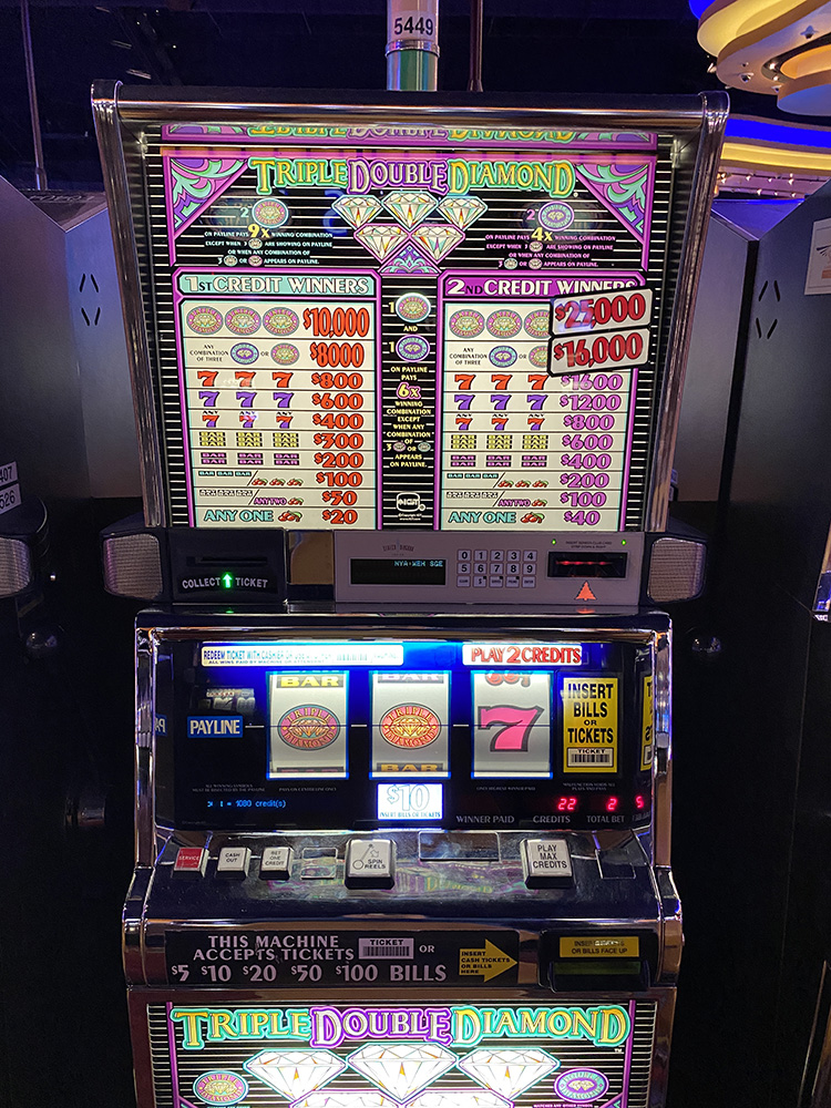 $10,800 on Triple Double Diamond on November 30