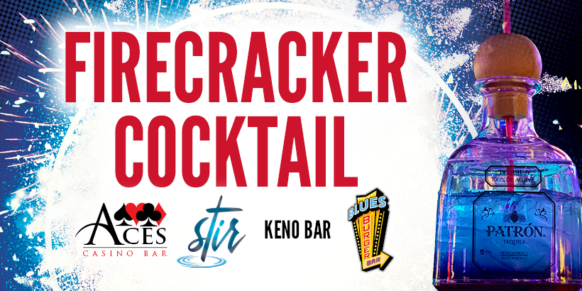 Firecracker Cocktail at Seneca Niagara