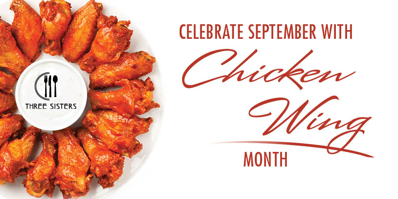 Enjoy a special price Chicken Wings all month long at Three Sister Café inside Seneca Niagara Resort & Casino!