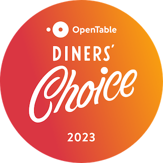OpenTable Diner's Choice Award Winner 2023