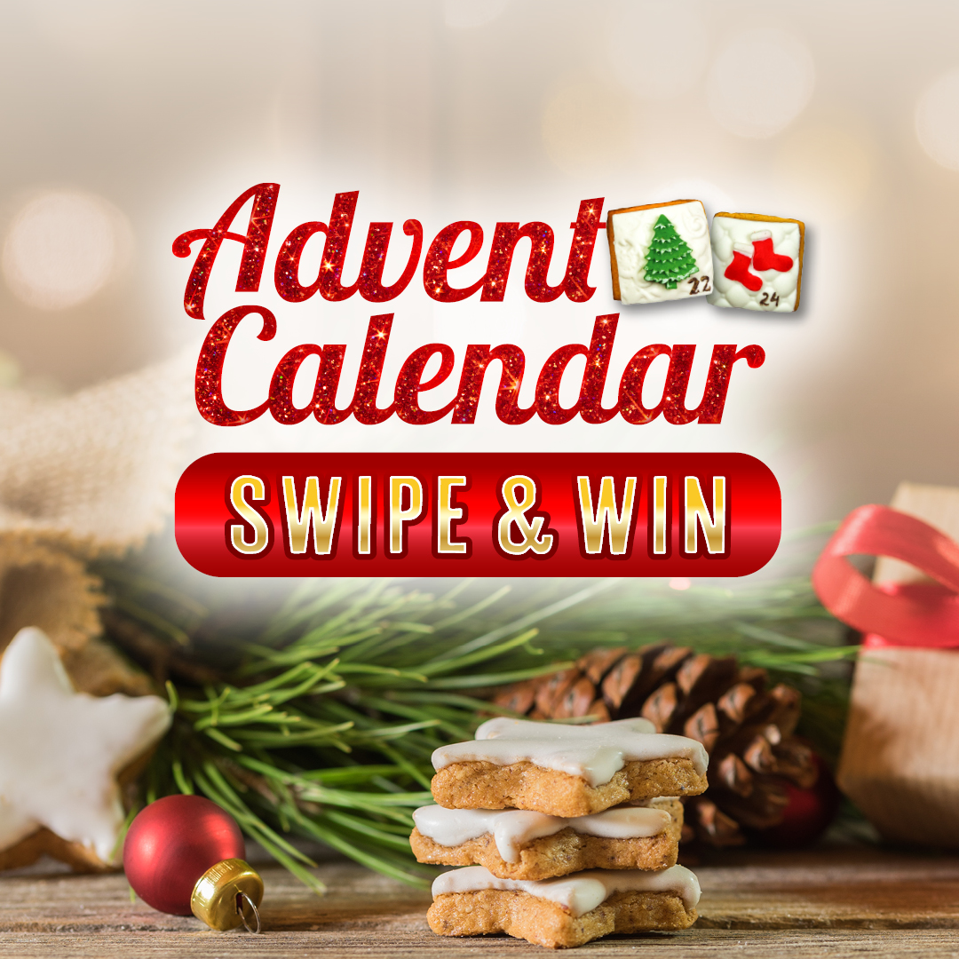Swipe Daily to Reveal Instant Prizes in the Advent Calendar Swipe & Win at Seneca Niagara Resort & Casino!