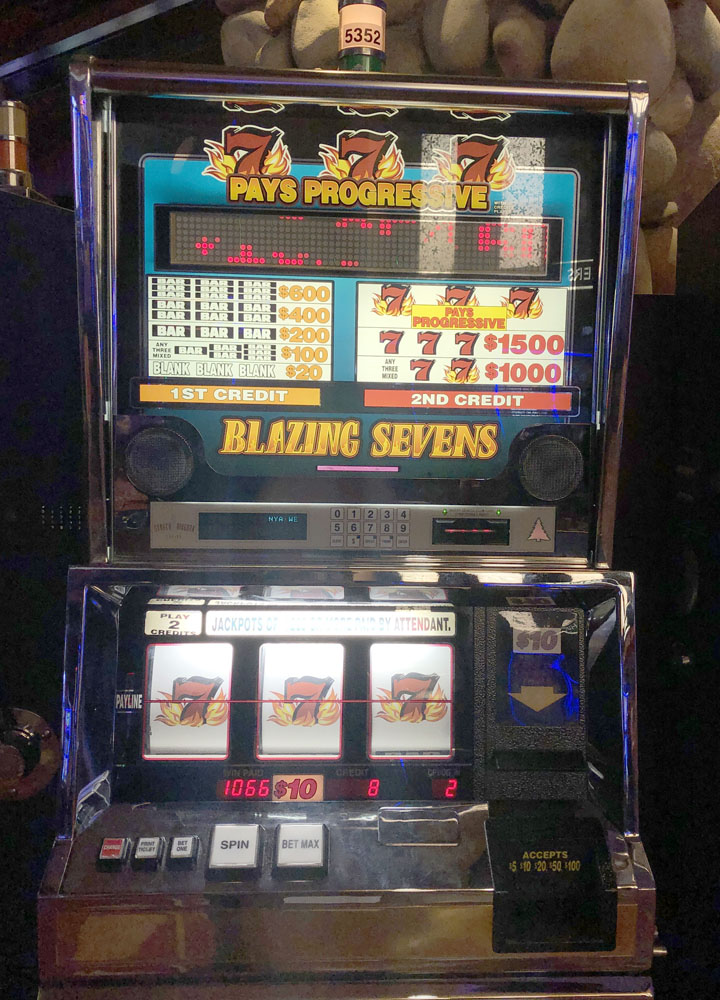 $10,655 on Blazing 7s on October 26