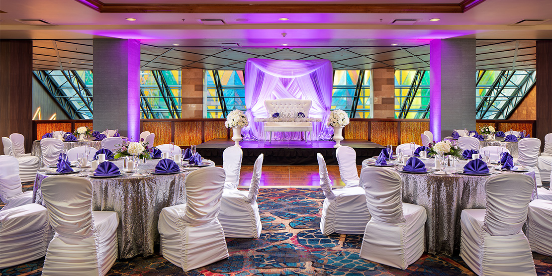 Reception in the Hotel Mezzanine