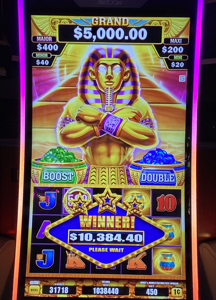 $10,385 on Power of the King Reign of Gold on October 19