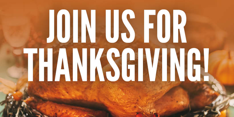 Thanksgiving Feature Menus at Seneca Niagara