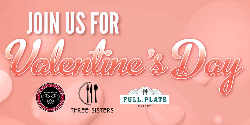 Join Us For Valentine’s Day At Seneca Niagara