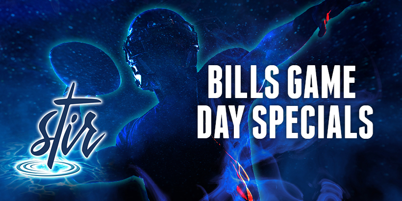 Bills Game Day Specials!