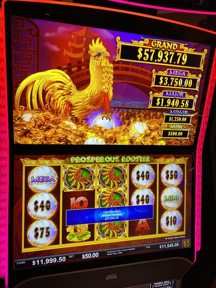 $11,545 on Prosperous Rooster on November 3