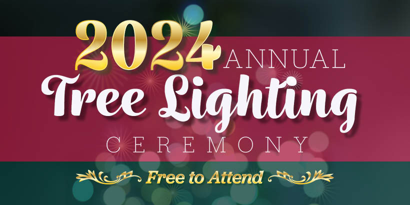 2024 Annual Tree Lighting Ceremony at Seneca Niagara