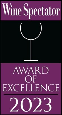 Wine Spectator Award of Excellence Winner 2023