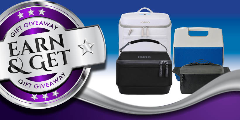 Earn & Get: Igloo Gifts At Seneca Niagara In July