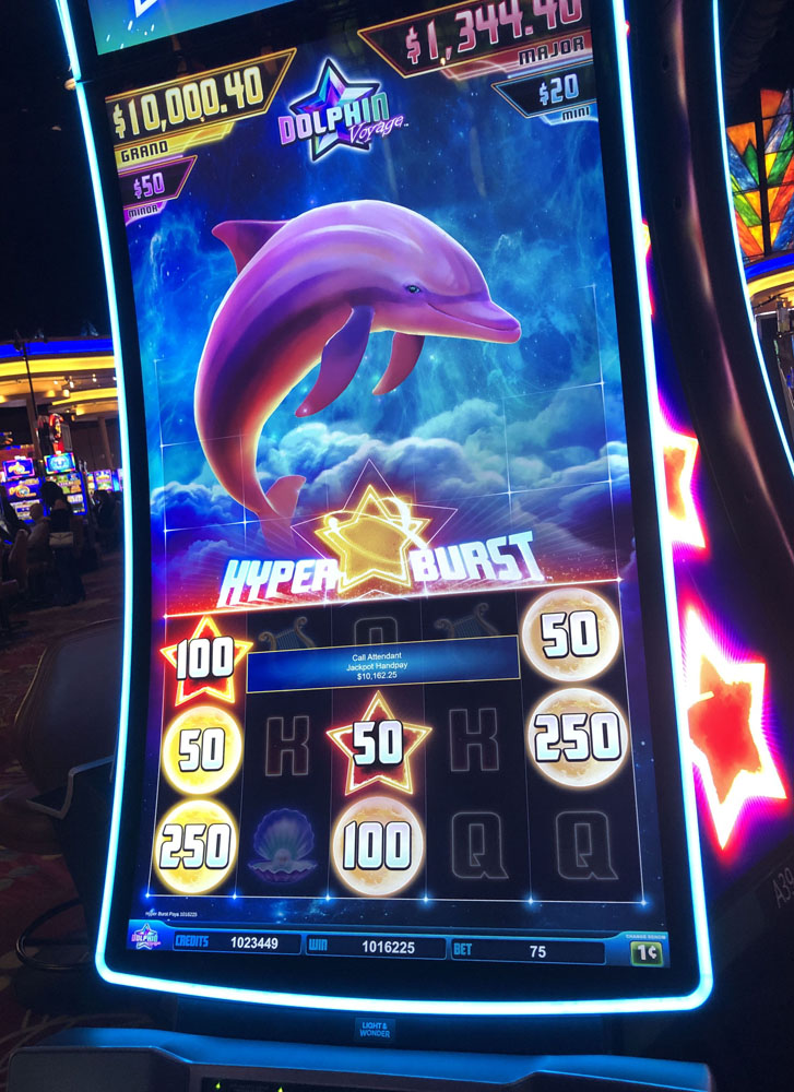 $10,163 on Hyper Burst Dolphin Voyage on October 27