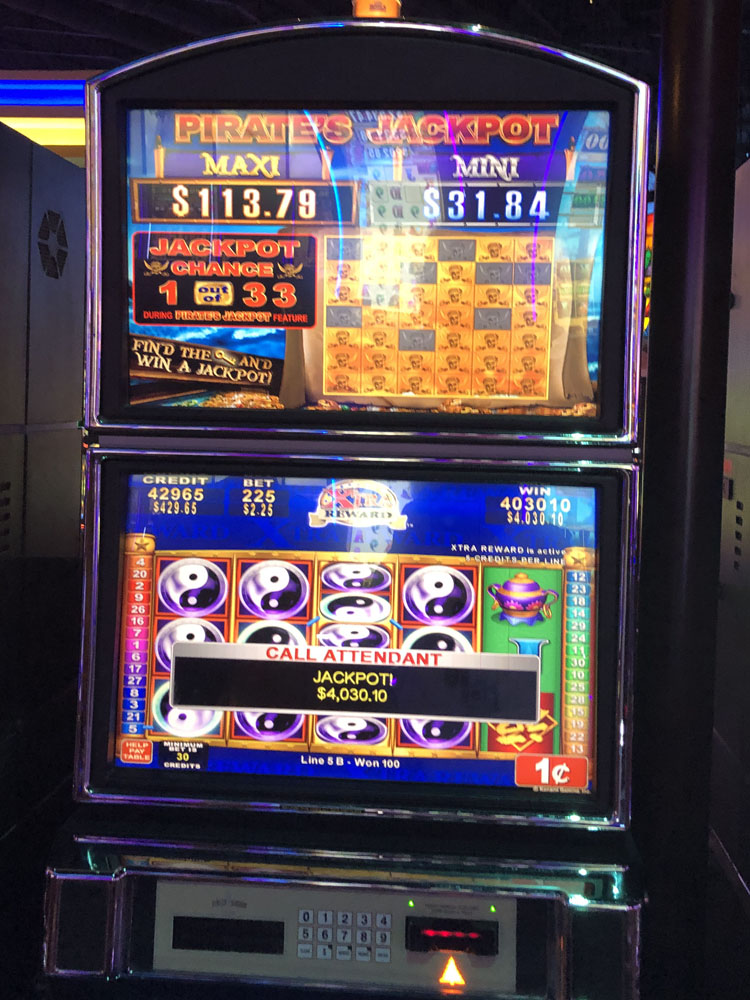 $4,031 on Pirates Jackpot on November 8